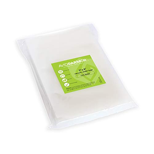 Product Cover 100 SMALL Pint Vacuum Sealer Bags Size 5