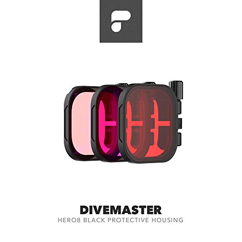 Product Cover PolarPro DiveMaster Red Filter 3-Pack for GoPro Hero8 Protective Housing