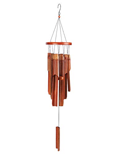 Product Cover MUMTOP Bamboo Wind Chimes Classic Large Indoor Outdoor 36 Inch Commemorative Gift