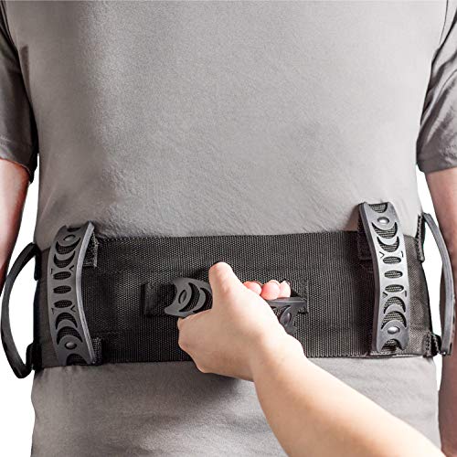 Product Cover Dr. Moe's Solutions Gait Belt - Redesigned by a Physical Therapist - Gait Belts For Seniors - PT Belt - Gait Belts Transfer Belts - Gait Belt With Handles