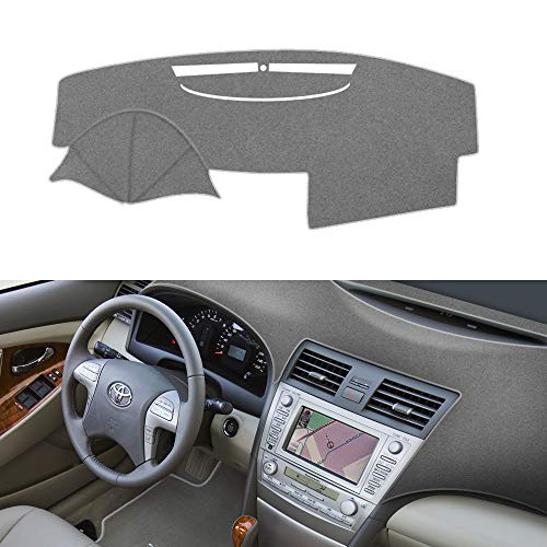 Product Cover SAILEAD Car Dashboard Carpet,Dash Board Cover Mat Fit for Toyota Camry 2007,2008,2009,2010,2011 (Gray)