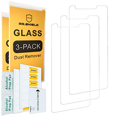 Product Cover [3-Pack]- Mr.Shield for LG Escape Plus [Tempered Glass] Screen Protector [Japan Glass with 9H Hardness] with Lifetime Replacement