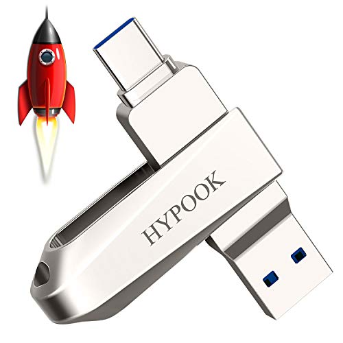 Product Cover HYPOOK USB C Flash Drive, 32GB USB 3.1 Newbe Type C Dual Drive Memory Stick Thumb Drive for Android Smartphones Tablets MacBook - 32GB