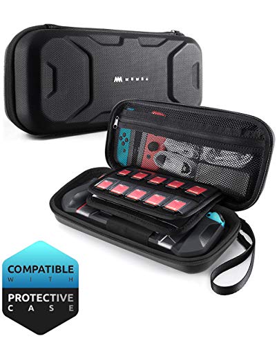 Product Cover Mumba Switch Carrying Case, [Plus Version] Portable Protective Travel Carry handbag Pouch for Blade/Battle Case [Large Capacity] (Black)