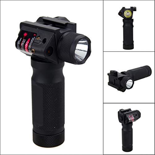 Product Cover EAPTS Modified Exterior Red Dot Glare Flashlight Handle for 21mm Guide Rail Indoor Outdoor Flash Light CR123 battery