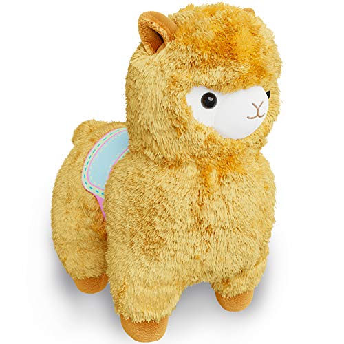 Product Cover ED&TY Llama Stuffed Animal - Plush Animal Toy, Adorable & Cuddly - Perfect Friend for Your Child - Ultra-Soft - Calms & Soothes - Hypoallergenic, Cotton, Safe, Stuffed Toy Animals