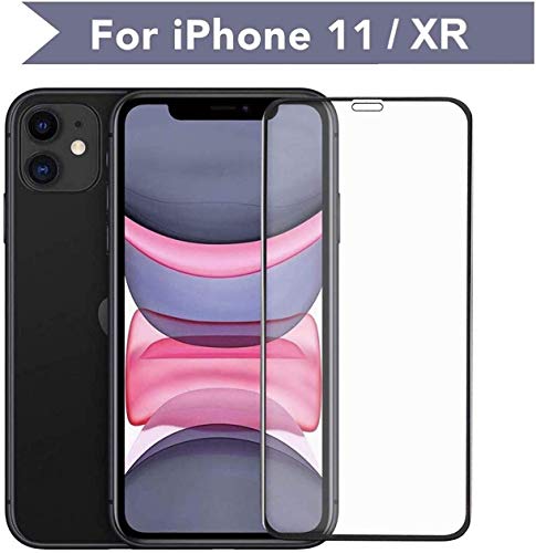 Product Cover CASE U Tempered Glass Screen Protector for iPhone 11 / iPhone XR, Edge to Edge Full Screen Coverage with Easy Installation kit