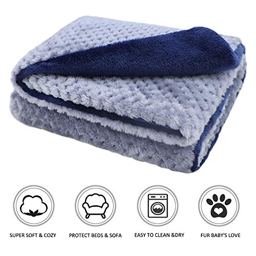 Product Cover furrybaby Premium Fluffy Fleece Dog Blanket, Soft and Warm Pet Throw for Dogs & Cats