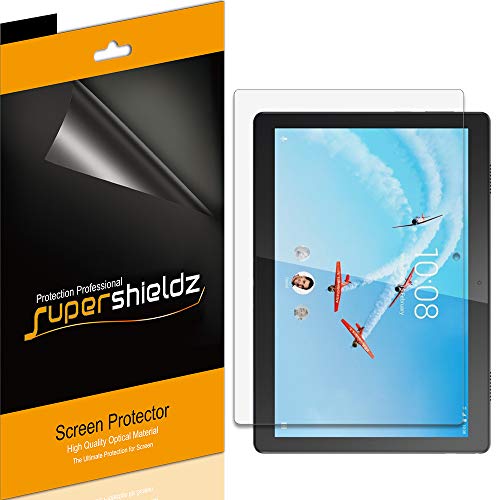 Product Cover (3 Pack) Supershieldz for Lenovo Tab M10 / Smart Tab M10 (10.1 inch) Screen Protector, High Definition Clear Shield (PET)