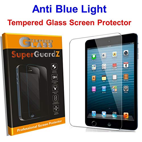 Product Cover for iPad 10.2 (7th Gen, 2019) Screen Protector Tempered Glass Anti Blue Light [Eye Protection], SuperGuardZ, Anti-Scratch [Lifetime Replacement]