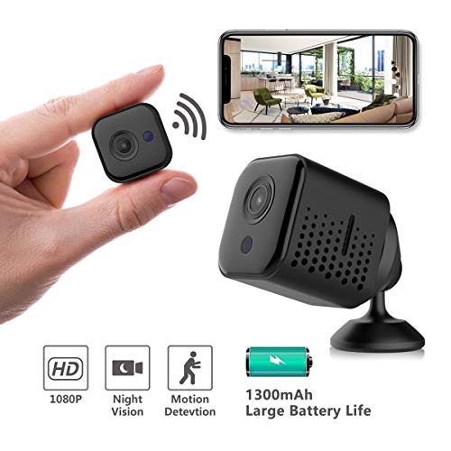 Product Cover Hidden Camera Wireless, Novosun Portable Mini Spy Camera,WiFi 1080P Nanny Cams, Security Camera for Home and Outdoor (with Cell Phone APP)
