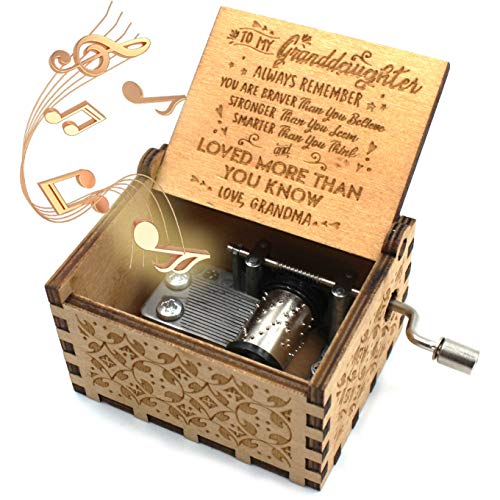 Product Cover ukebobo Wooden Music Box - You are My Sunshine Music Box, from Grandma to Granddaughter, Gifts for Kids - 1 Set