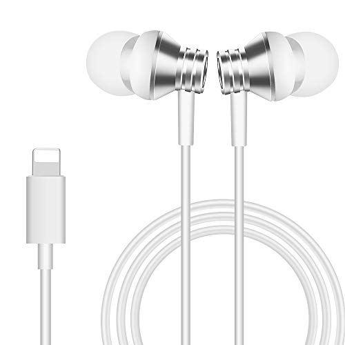 Product Cover Aothing in-Ear Headphones Compatible with iPhone 11 Pro iPhone X/XS Max/XR iPhone 8/8 Plus iPhone 7/7 Plus, MFi Certified Earbuds with Microphone Controller Wired Earphones