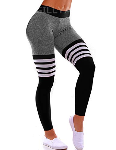 Product Cover GILLYA High Waist Gym Seamless Leggings Workout Tights for Women Butt Lift Tummy Control Leggings Seamless Yoga Pants
