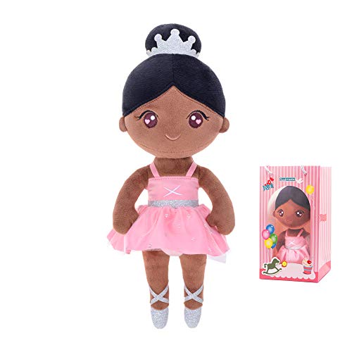 Product Cover Conzy Stuffed Baby Doll Gifts for Girl Super Soft Buddy Cuddly Baby Girl Toy Gifts wtih Gift Bag 13 Inches in Standing (Ballet Girl)