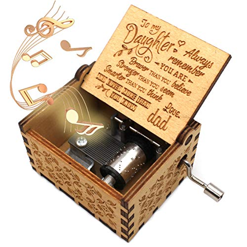 Product Cover ukebobo Wooden Music Box - You are My Sunshine Music Box, Gifts from Dad to Daughter - 1 Set