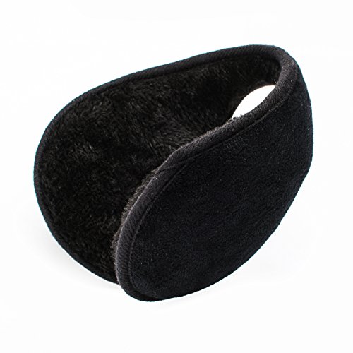 Product Cover QXQY Ear Warmers Fleece Earmuffs Winter Double Layer Sponge Design Outdoor Ear Warmer for Men Women