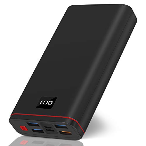 Product Cover Portable Charger 26800mAh, 18W USB-C Power Delivery Power Bank External Battery Pack For iPhone 11/11 Pro/11 Pro Max/XS/XR, Galaxy S10/S9/Note 9/8, Pixel 3/3XL, iPad Pro 2018 and More
