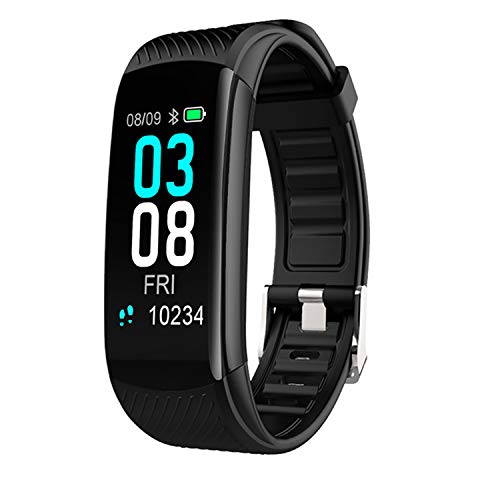 Product Cover NYZ Fitness Tracker, Activity Tracker Heart Rate Monitor Step Calorie Tracker Counter Pedometer Fitness Health Exercise Watch Smart Fitness Bands Bracelet with IP68 Waterproof for Women Men Kids