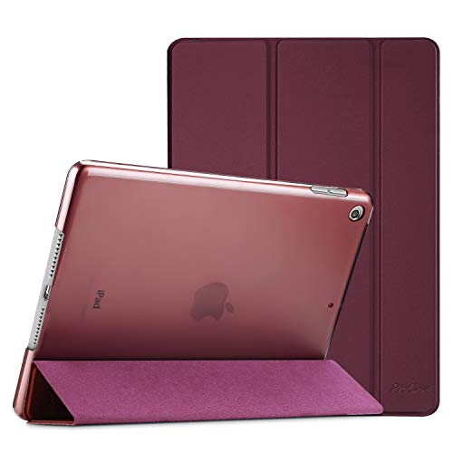 Product Cover ProCase iPad 10.2 Case 2019 iPad 7th Generation Case, Slim Stand Hard Back Shell Protective Smart Cover Case for iPad 7th Gen 10.2 Inch 2019 (A2197 A2198 A2200) -Wine