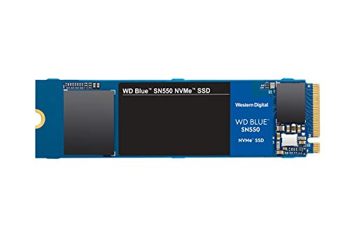 Product Cover WD Blue SN550 500GB NVMe Internal SSD - Gen3 x4 PCIe 8Gb/s, M.2 2280, 3D NAND, Up to 2,400 MB/s - WDS500G2B0C