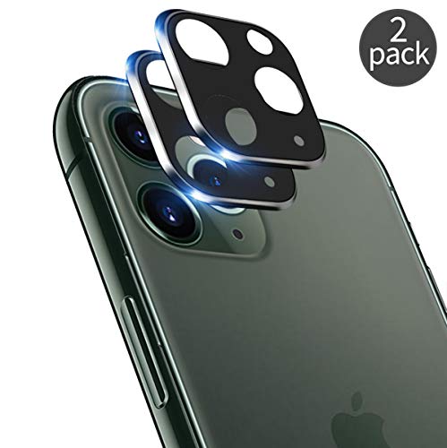 Product Cover [2 Pack] QHOHQ Camera Lens Protector for iPhone 11 Pro Max(6.5