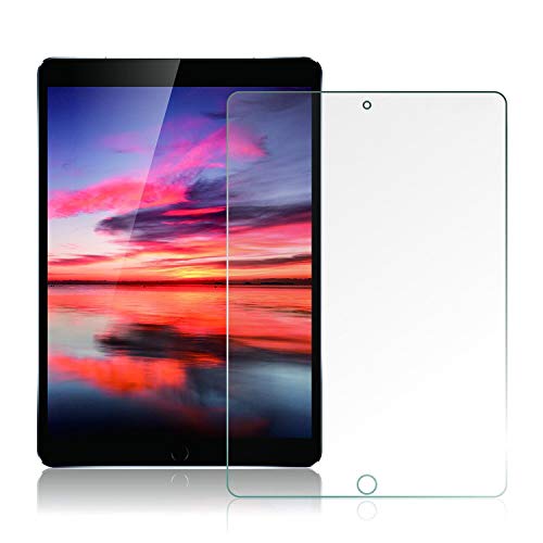 Product Cover [2 Pack] iPad 10.2 Inch (7th Generation) Screen Protector [ Tempered Glass ] [ Bubble-Free ] [ Anti-Scratch ], Compatible with Apple Pencil for New iPad 10.2-inch 2019 Released