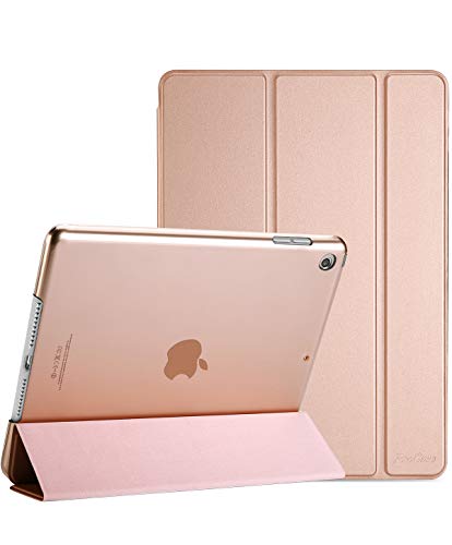 Product Cover ProCase iPad 10.2 Case 2019 iPad 7th Generation Case, Slim Stand Hard Back Shell Protective Smart Cover Case for iPad 7th Gen 10.2 Inch 2019 (A2197 A2198 A2200) -Rosegold