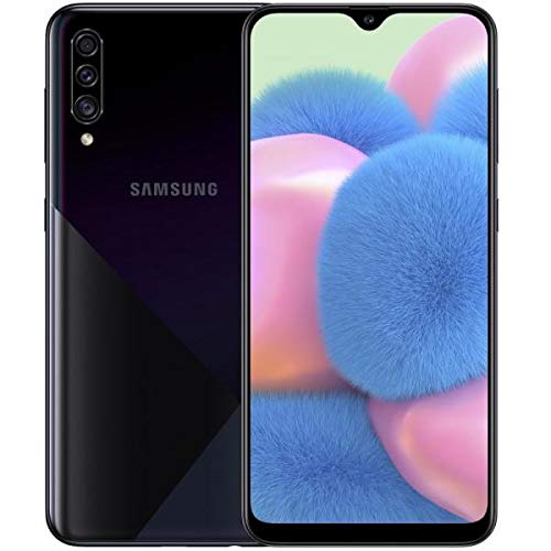 Product Cover Samsung Galaxy A30S A307G 64GB Unlocked GSM Dual SIM Phone w/Triple (25MP+8MP+5MP) Camera - Prism Crush Black
