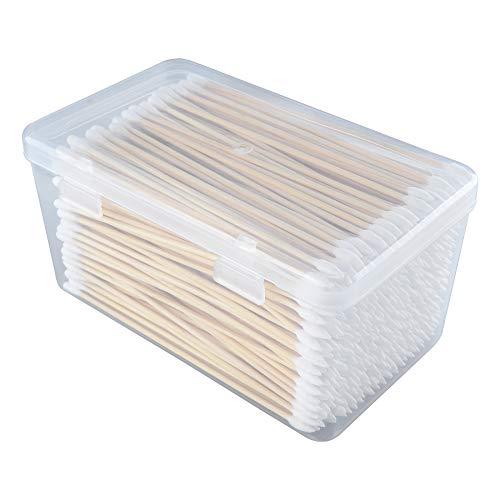 Product Cover BOOSTEADY .22 .223 Caliber 5.56 MM 6 Inch Cotton Gun Cleaning Swabs in Storage Case