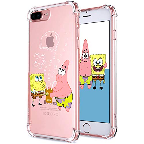 Product Cover Coralogo for iPhone 7 Plus/ 8 Plus TPU Case, 3D Cute Cartoon Funny Design Character Protective Kawaii Fashion Fun Cool Cover Skin Teens Kids Girls Cases for iPhone 8 Plus/ 7 Plus 5.5