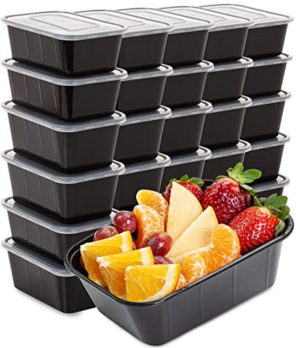 Product Cover Food Containers Meal Prep Containers (30 Pack 35 Ounce) Plastic Food Containers with lids Food Prep Containers for Meal Prepping Plastic Food Storage Containers With Lids Plastic Containers With Lids