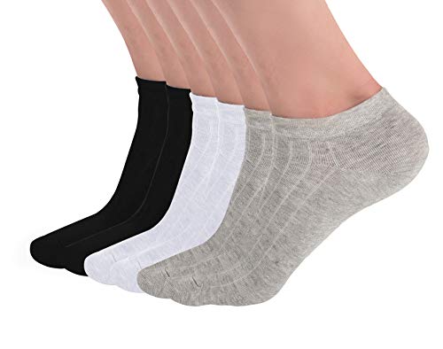 Product Cover KKSSQUEEN Womens Ankle Socks Athletic Short Cotton Women Low Cut socks Causal