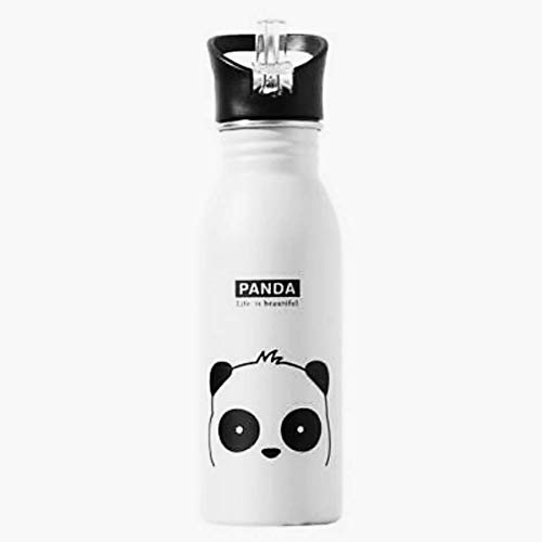 Product Cover Happy Haystack Eco Friendly Stainless Sport Top Water Bottle with Unique Panda Design
