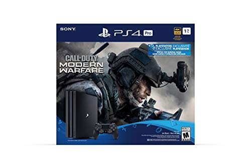 Product Cover PlayStation 4 Pro 1TB Console - Call of Duty: Modern Warfare Bundle