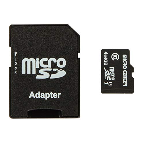 Product Cover Micro Center 64GB Class 10 Micro SDXC Flash Memory Card with Adapter (Single Pack)