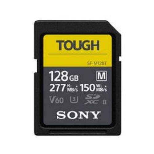 Product Cover Sony TOUGH-M series SDXC UHS-II Card 128GB, V60, CL10, U3, Max R277MB/S, W150MB/S (SF-M128T/T1)