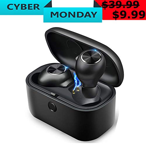 Product Cover True Wireless Earbuds Bluetooth Headphones Wireless Earphones Noise Cancelling Headphones with Mic in-Ear HiFi Stereo Auto Pairing Binaural Calls 20h Playtime Portable Charging Case SeeYing L18