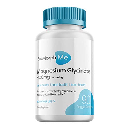 Product Cover Magnesium Glycinate - Not Buffered - Great for Headaches, Sleep, Energy, and Leg Cramps - Non-GMO - 90 Count