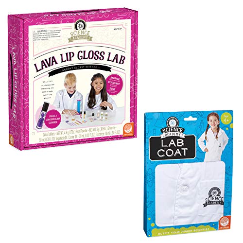 Product Cover MindWare Science Academy: Lava Lip Gloss with Lab Coat