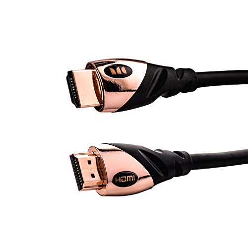 Product Cover Monster HDMI Cable 4k Ultra HD 6ft with Ethernet - 60/120 Hz Refresh Speed - 21Gbps High Definition 1080p Video - Corrosion-Resistant 24k Gold Contacts