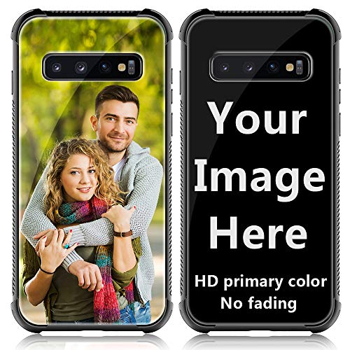 Product Cover Shumei Custom Case for Samsung Galaxy S10 Glass Cover 6.1 inch Anti-Scratch Soft TPU Personalized Photo Make Your Own Picture Phone Cases