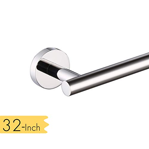 Product Cover KES 32 Inches Towel Bar for Bathroom Shower Hand Towel Holder Hanger SUS304 Stainless Steel RUSTPROOF Wall Mount No Drill Polished Steel, A2000S80DG