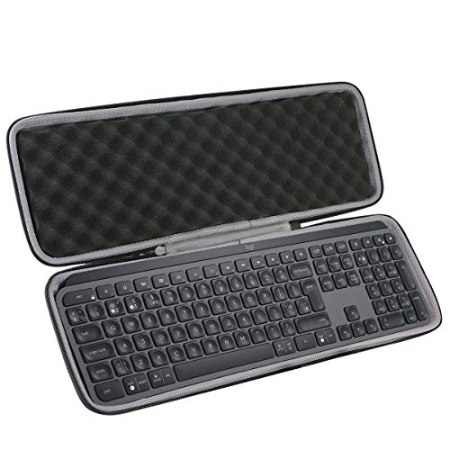 Product Cover co2crea Hard Travel Case for Logitech MX Keys Advanced Wireless Illuminated Keyboard