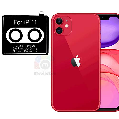 Product Cover MobileZon Back Camera Lens Protector Flexible Tempered Glass Guard Protection for iPhone 11