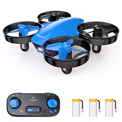 Product Cover SNAPTAIN SP350 Mini Drone for Kids/Beginners, Portable Throw'n Go RC Quadcopter with 3 Batteries, Circle Flying, 3D Flip, Speed Adjustment & Altitude Hold, Great Gift/Toys for Boys & Girls