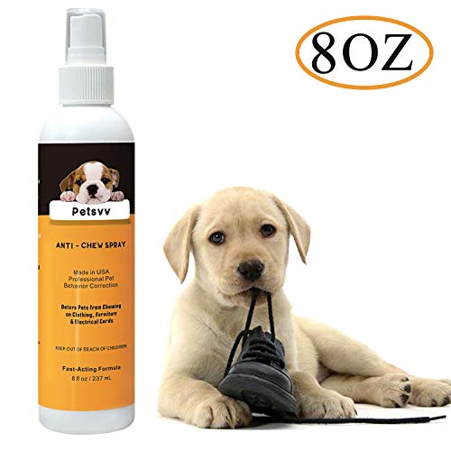 Product Cover No Chew Spray Deterrent for Dogs, Anti Chew Pet Training Corrector | Non-Toxic | Alcohol Free | Made in USA - 8oz