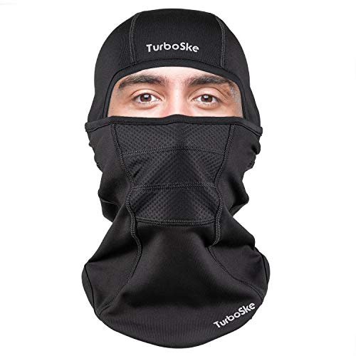 Product Cover Ski Mask - Balaclava face Mask Wind Water Resistant for Cold Weather (Black)
