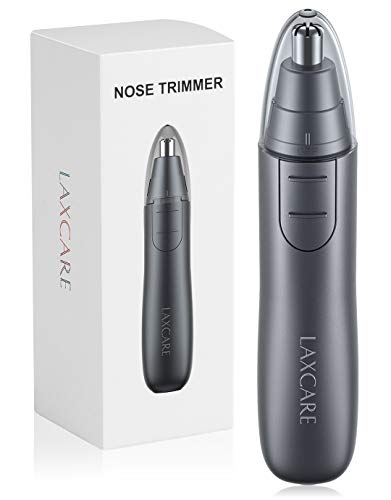Product Cover Nose Hair Trimmer, Laxcare Ears and Nose Trimmer Shaver Clipper Removal Dual Edge Blades for Men Women