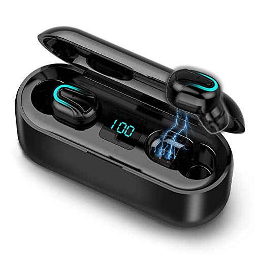 Product Cover Lixada BT 5.0 Wireless Earphone Waterproof with Charging Case IPX5 Waterproof TWS Stereo Headphones in-Ear Built-in Dual Mic Headset Premium Sound
